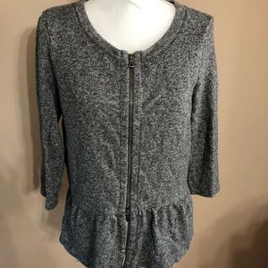 Express women’s peplum sweatshirt